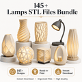 145+Lamps STL Files Bundle