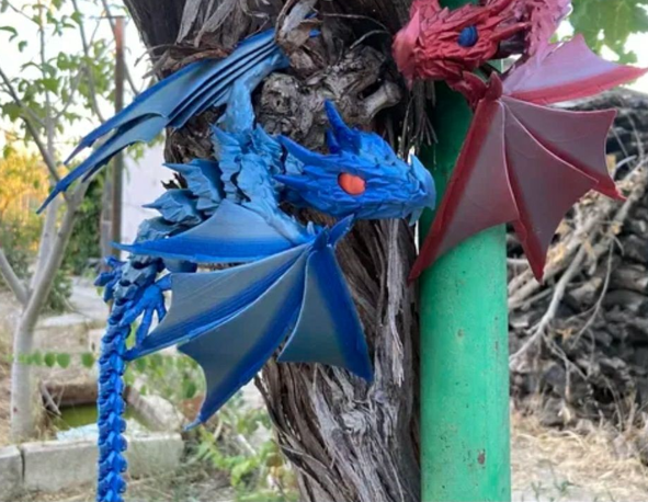 30+ Flexi Dragon STL Pack