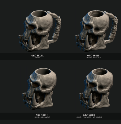 54+ Mugs designs STL Files Bundle