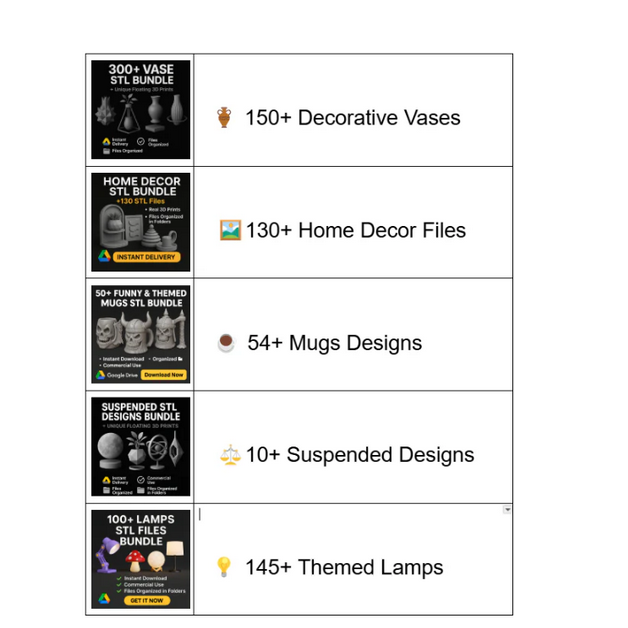 VexoWave™ Mega Pack – 9 STL Collections